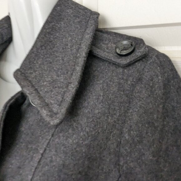 Michael Kors  Women's  Wool Coat  Size Small  Gray - Picture 7 of 13